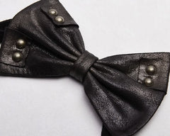 Cooper Dewdrops Bow-Tie - Black - PunkRave