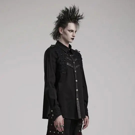 Corpse Paint Dress Shirt - PunkRave