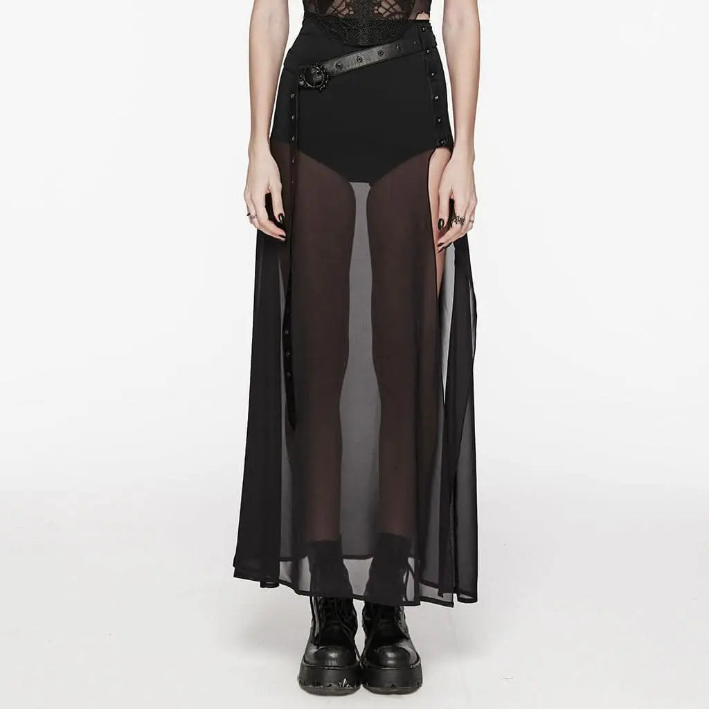 Crepuscular A-Line Skirt - PunkRave