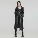 Crescendo PU Trench Coat - PunkRave