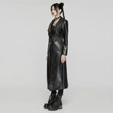Crescendo PU Trench Coat - PunkRave