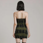Crescendo Printed Dress (Beetlejuice) - PunkRave