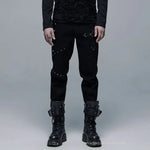 Crucify Studded Trousers - PunkRave