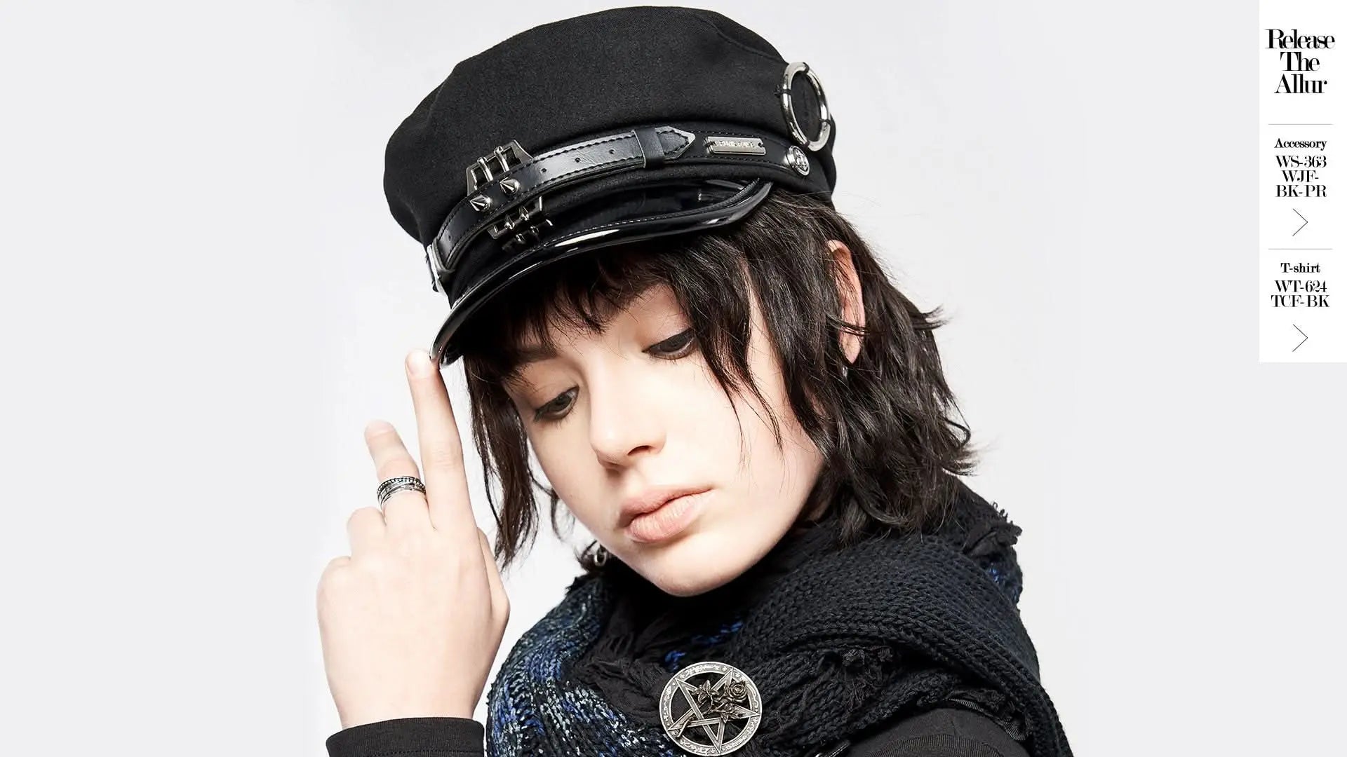 Dark Commando Hat - PunkRave