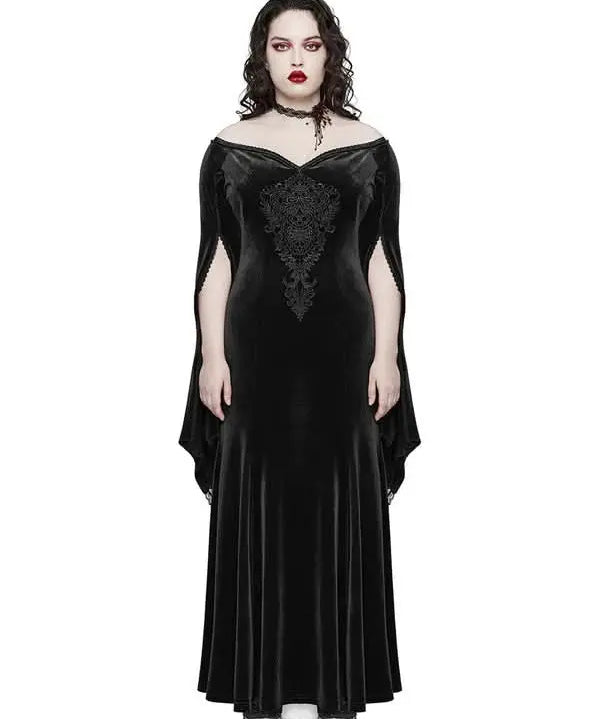 Dark Majesty Maxi Dress - PunkRave