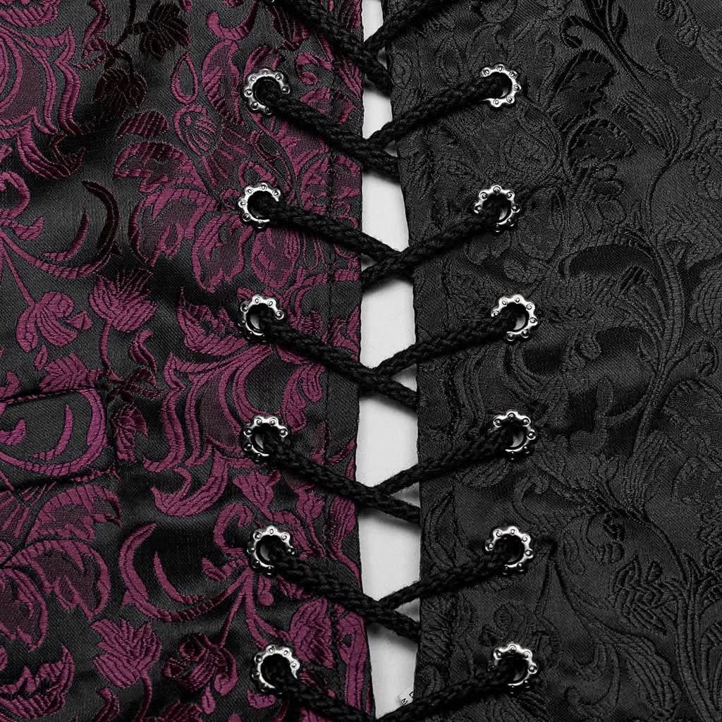 Dark Spring Waistcoat PunkRave