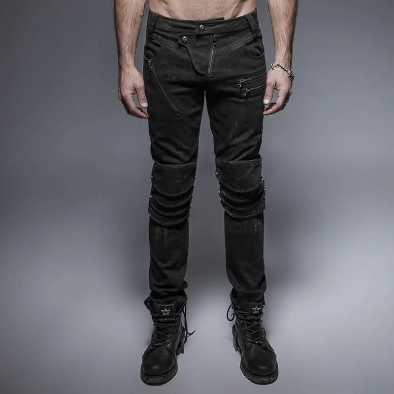 Dark Stratum Trousers - PunkRave