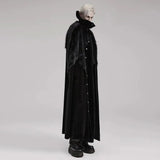 Darkened Desires Fur Collar Cape - PunkRave