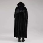 Darkened Desires Fur Collar Cape - PunkRave