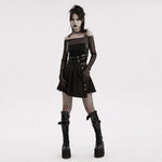 Darkwave PU Body Harness - PunkRave