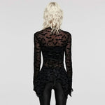 Darkwing Mesh Turtleneck - PunkRave