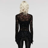 Darkwing Mesh Turtleneck - PunkRave