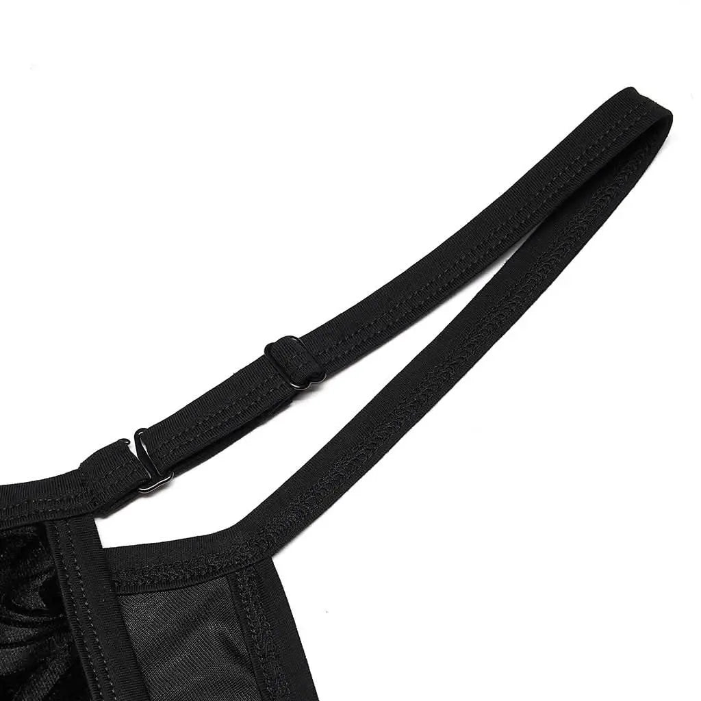 Darkwing Mesh Turtleneck - PunkRave