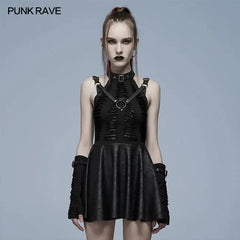 Dear Diary Spider Patterned Mesh Dress - PunkRave