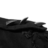 Death Metal Distressed Sleeveless Coat - PunkRave