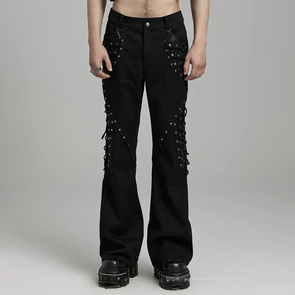 Decimate Straight Fit Trousers PunkRave