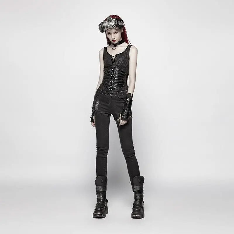 Diaphragm Corset - Glossy - PunkRave