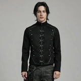 Doomsday Blue Military Jacket - PunkRave