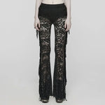 Dorian Flared Leggings (Plague Doctor) - PunkRave