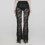 Dorian Flared Leggings (Plague Doctor) - PunkRave
