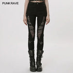Eclipse Edge Hollow-out Pants - PunkRave