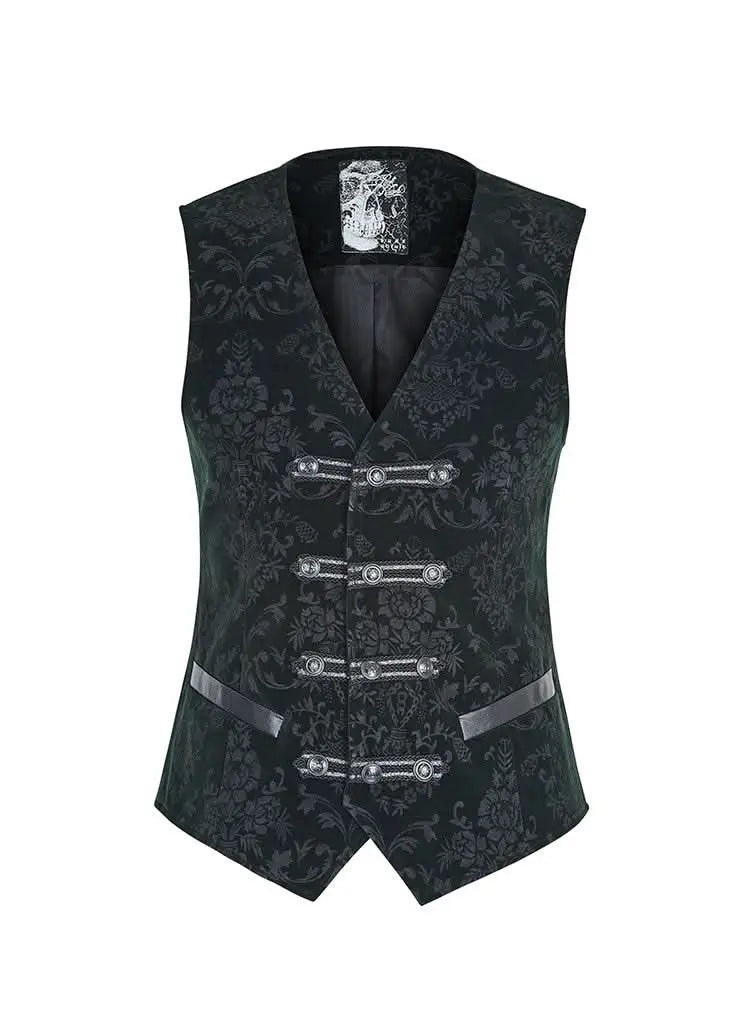 Elder Opera Vest - Grey - PunkRave