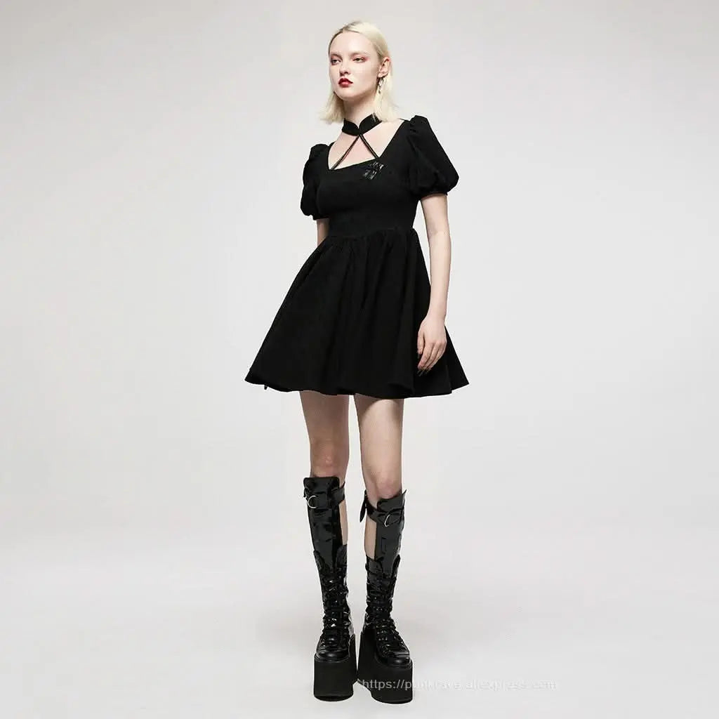 Elixir Babydoll Dress - PunkRave