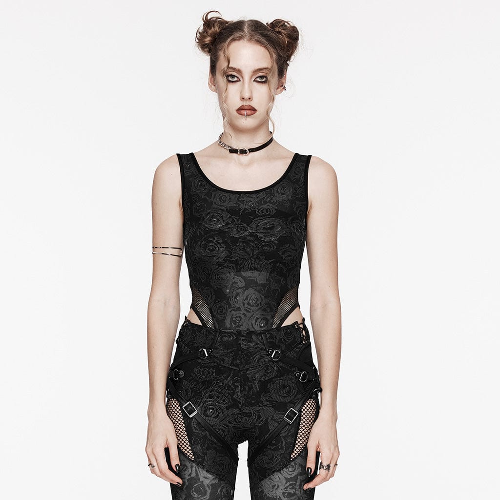 Enchanted Rose Bodysuit PunkRave