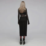 Ephemeral Echo - Slit Dress - PunkRave