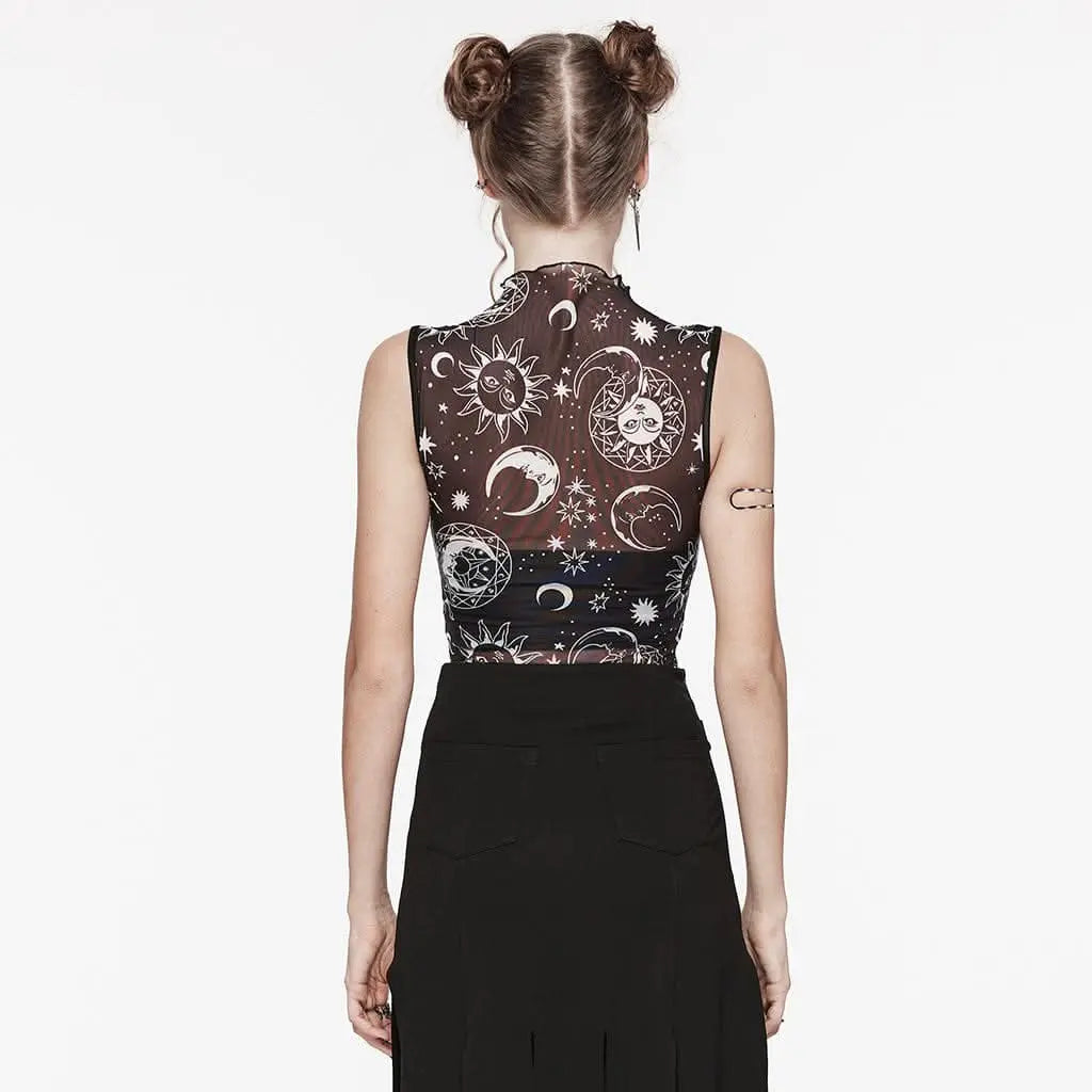 Esoteric Mesh Top - PunkRave