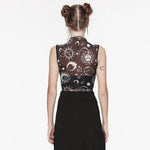 Esoteric Mesh Top - PunkRave