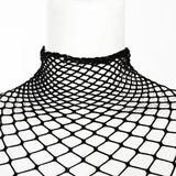 Eternal Vacation Mesh Bodysuit - Black - PunkRave
