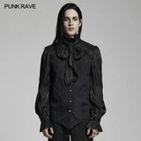 Ethereal Nightfall - Gothic Dress Shirt - PunkRave