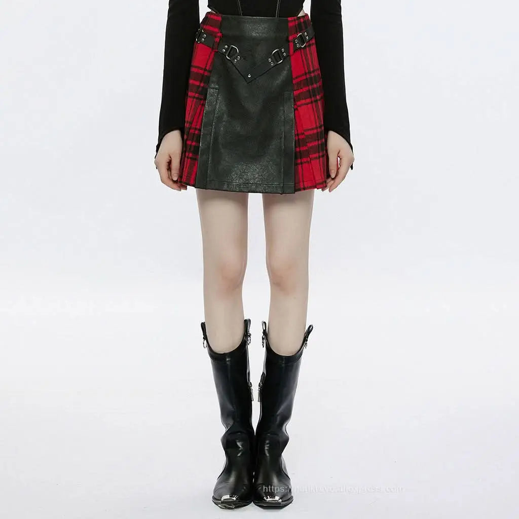 Feisty Mini Skirt - PunkRave