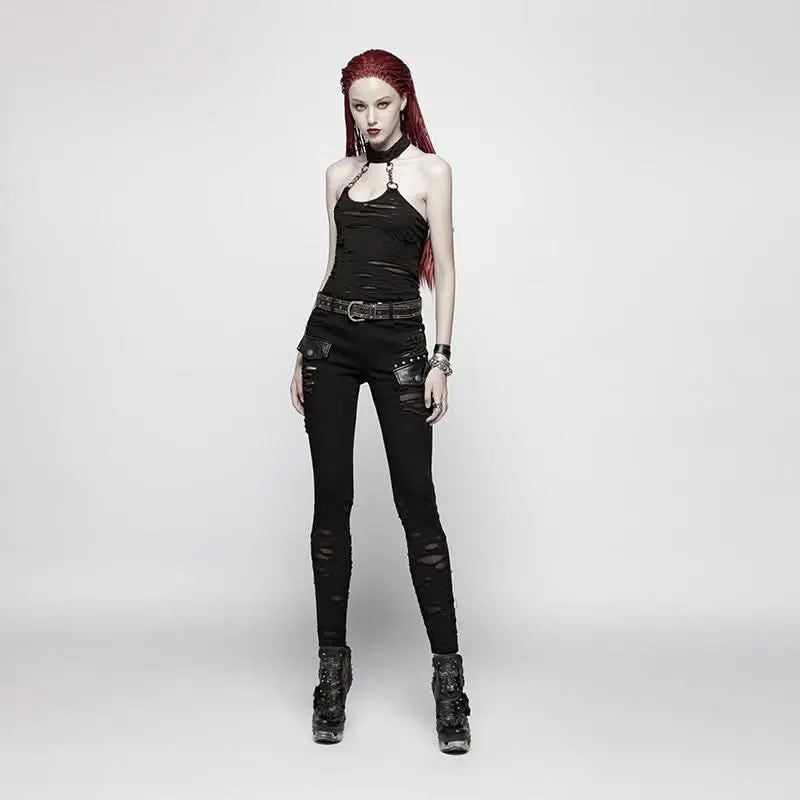 Fetter Halterneck Top - PunkRave