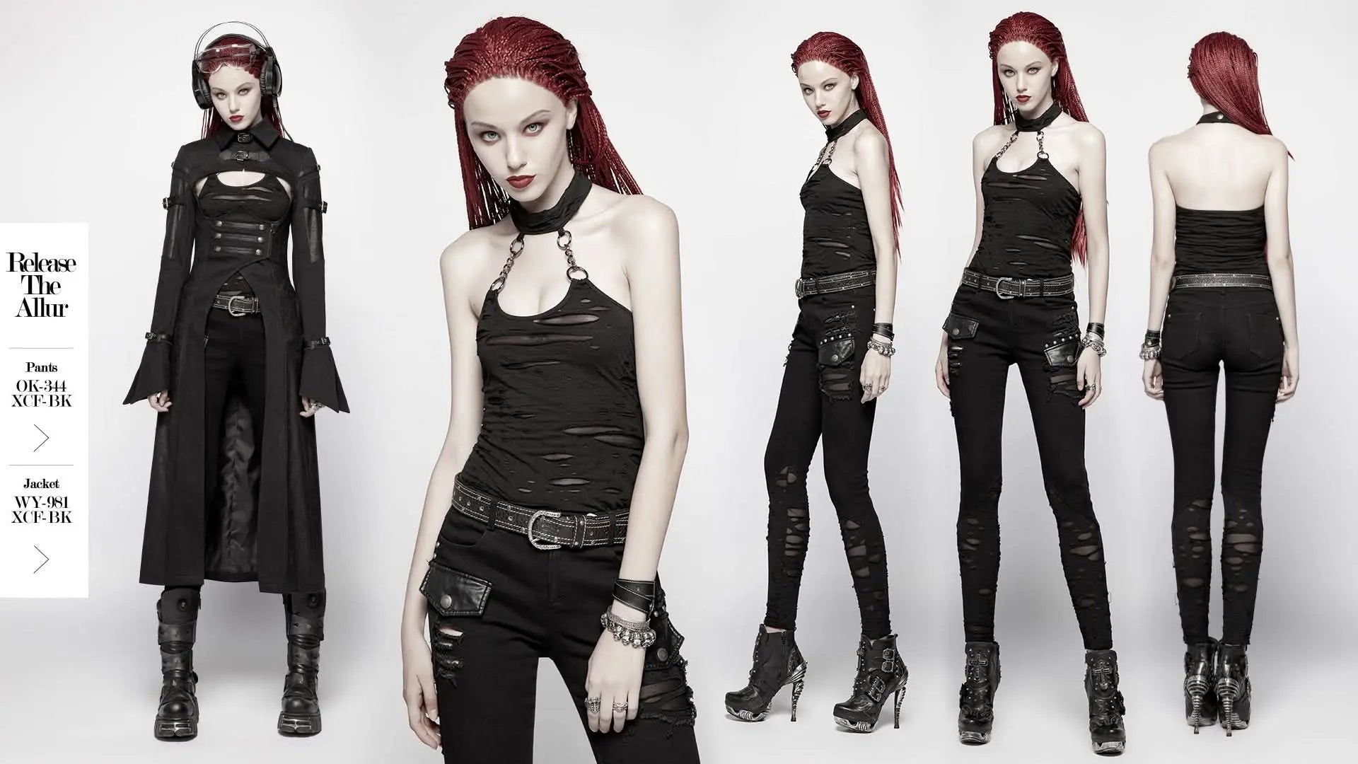 Fetter Halterneck Top - PunkRave
