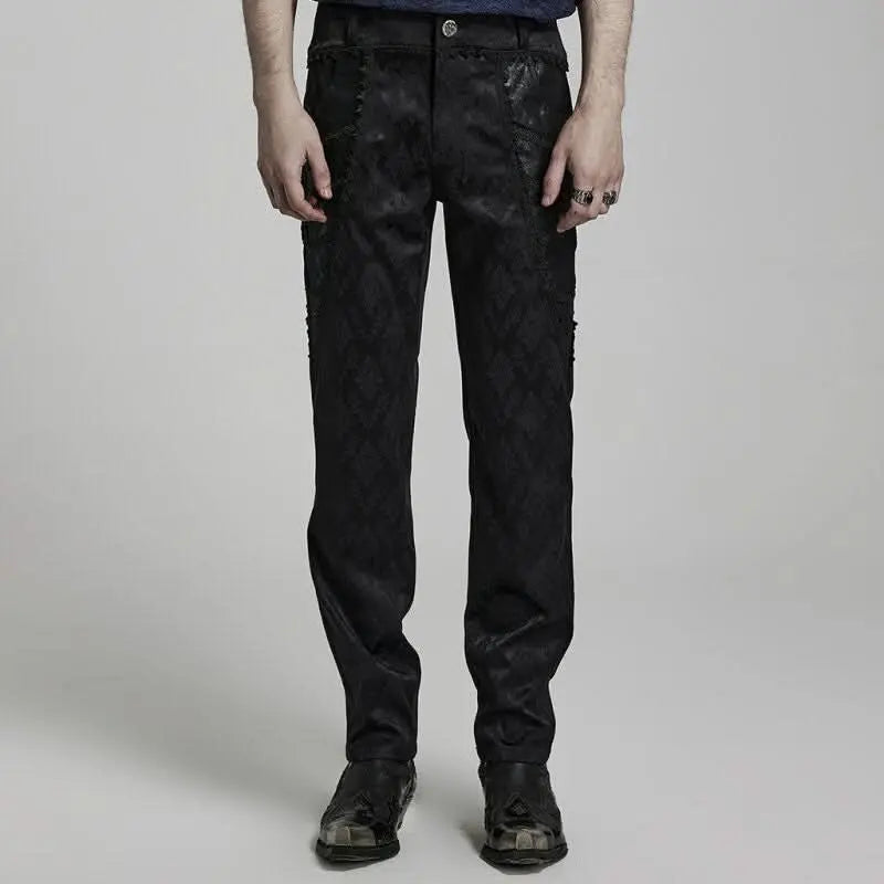Frankenstitch - Gothic Fitted Dress Pants - PunkRave