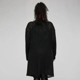 Funeral Embroidered Cardigan - PunkRave
