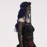 Galaxy Gossamer - Gothic Venetian Mask with Tassels My Store
