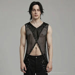 Glitch Mesh Top - PunkRave