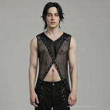 Glitch Mesh Top - PunkRave