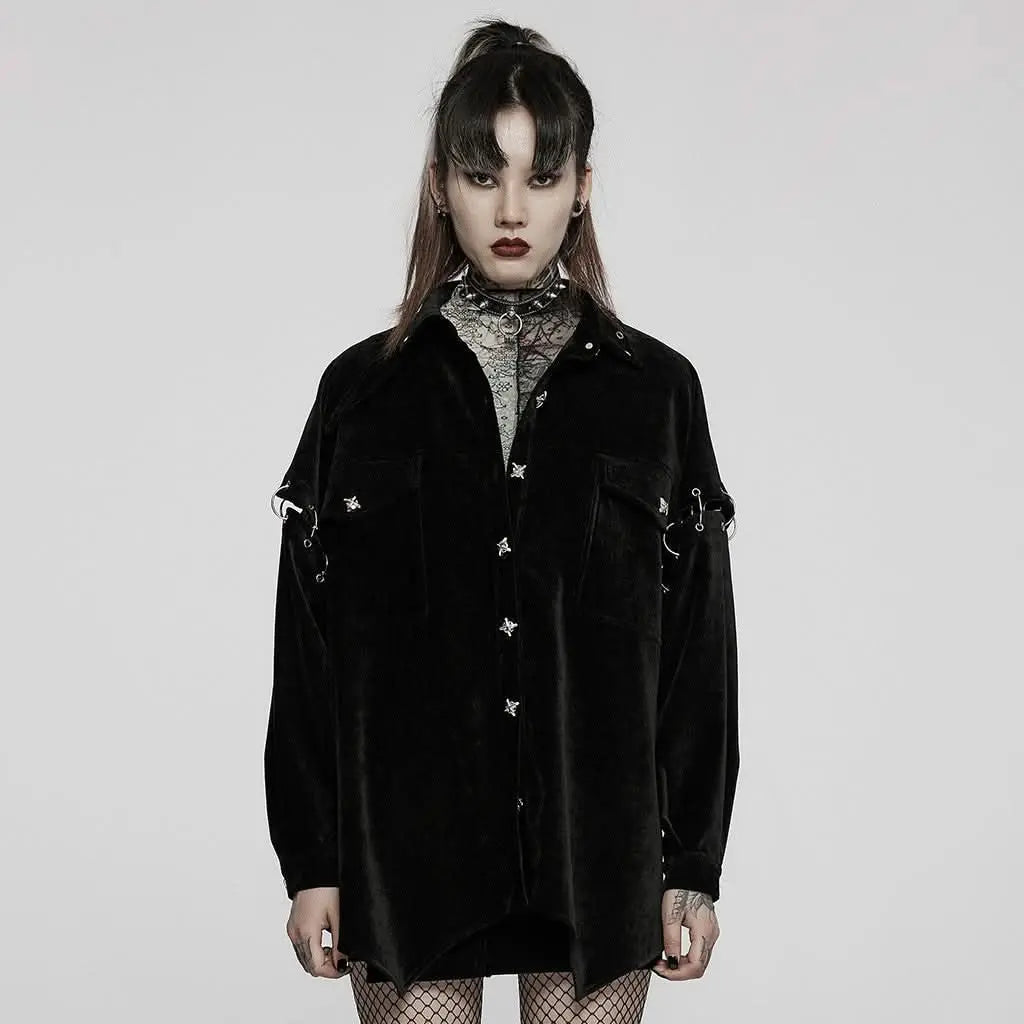 Gloom Loom Oversized Top - PunkRave