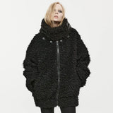Gorgonize Fur Jacket PunkRave