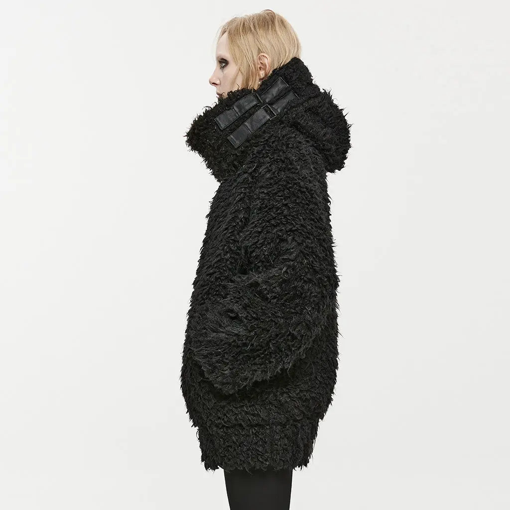 Gorgonize Fur Jacket PunkRave