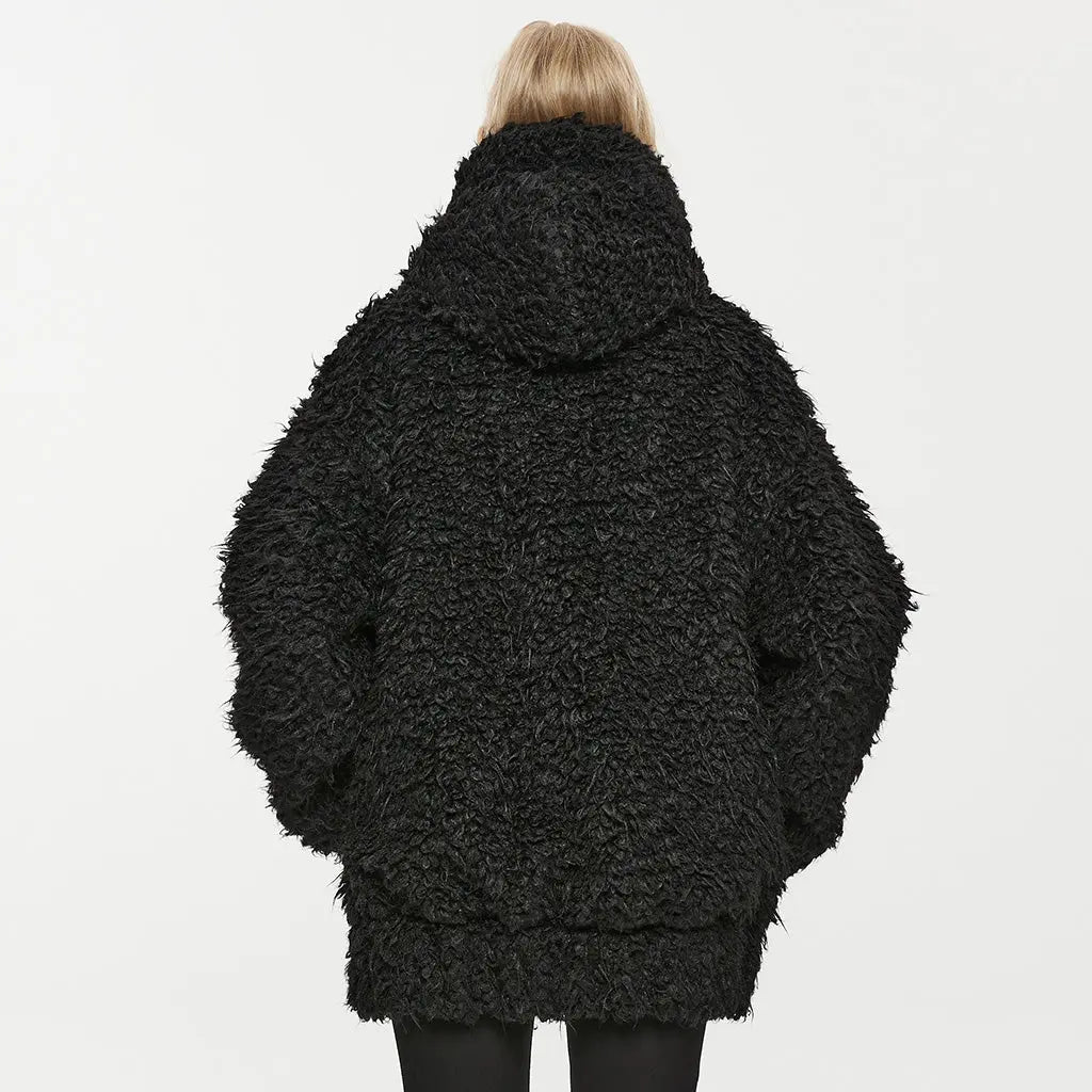 Gorgonize Fur Jacket PunkRave