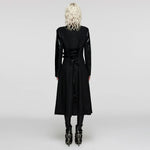 Gotham Glam PU Trench Coat - PunkRave
