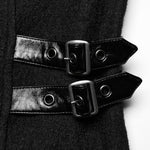 Gotham Glam PU Trench Coat - PunkRave