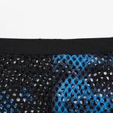 Gothamite Fishnet Stockings (Blue) - PunkRave