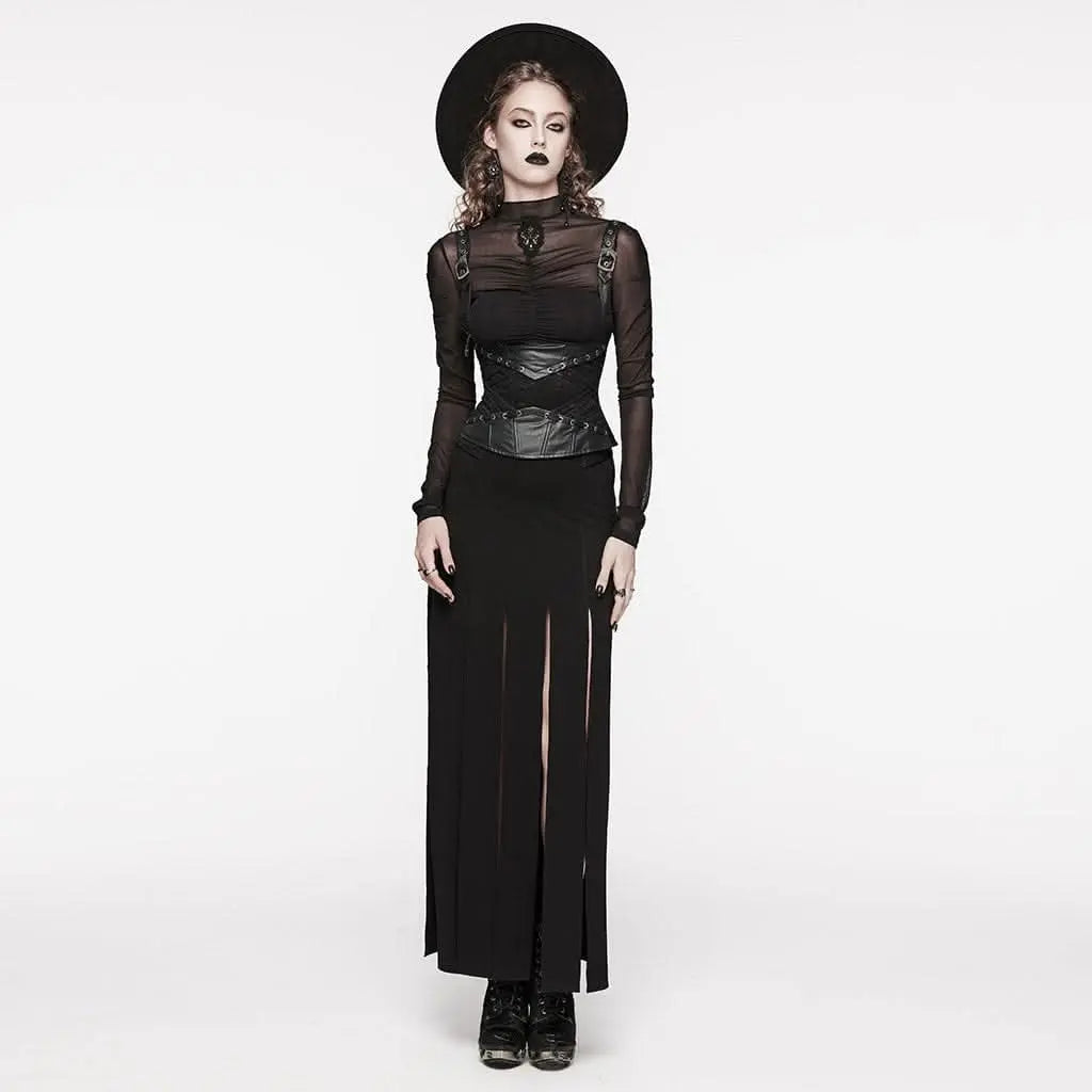 Gothenburg PU Corset - PunkRave