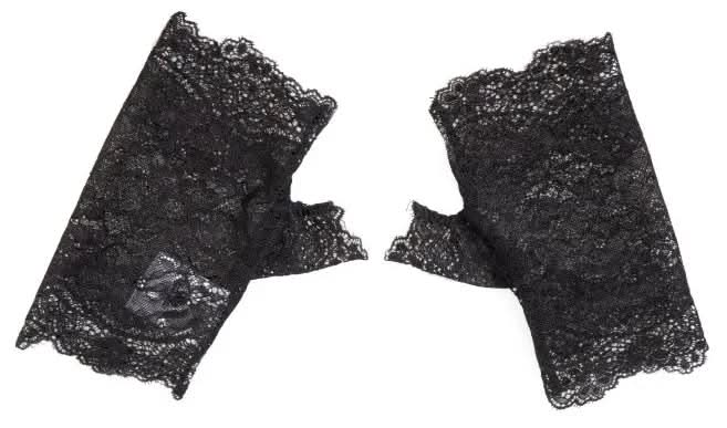 Gothic Lace Mittens - PunkRave
